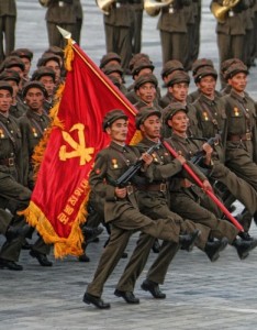 \North Korean troops. Credit: Website of the Democratic People's Republic of Korea